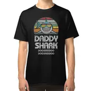Daddy Shark Retro - For Dark Print T-shirt