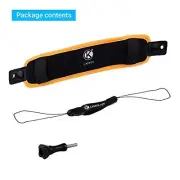 2-in-1 floating wrist strap for GoPro Hero 4/Session/Black/Silve F/S w/Tracking#