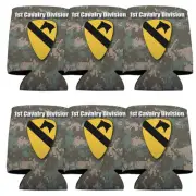 1st Cavalry Division Military Design Can Coolers Set/6