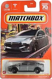 [Matchbox] Tesla Model X, Gray 90/100