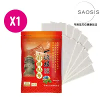 在飛比找PChome24h購物優惠-SAOSIS金門一條根碧璽勁涼舒緩貼布(10片/包)