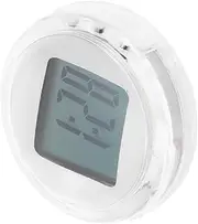 Dash Clock Car Dashboard Clock Small Digital Clock for Digital Clock Waterproof Mini Digital Clock Stick on para Pendulum Speedometer Odometer Clocks Auto Car Clock White