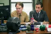The Office Rainn Wilson as Dwight Schrute and Steve Carell as Mich- Old Photo
