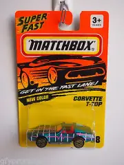 MATCHBOX SUPERFAST #58 CORVETTE T-TOP 1993 ISSUE