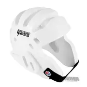 PROFORCE Lightning Karate/Martial Arts Headgear - White - Medium