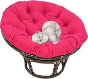 Papasan Overstuffed Chair Cushion,Papasan Cushion,Thick Comfortable Oversized Papasan,Outdoor Waterproof Papasan Chair Cushion