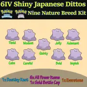 6IV Shiny Japanese Ditto (9x Natures) Pokemon Brilliant Diamond / Shining Pearl