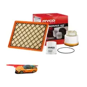 Ryco Oil Air Fuel Filter Service Kit for Isuzu Mu-X D-Max TF 2012-On
