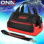 For Electrician/Carpentry/HVAC 12in Canvas Tool Bag Organizer w/ Shoulder Strap