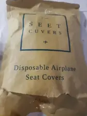 Seet Cuver 2 Airplane Disposable Seat Covers NonWoven Seat Covers for Travelling