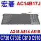 ACER AC14B17J 電池 AC14B13J AC14B18J AC14B3K AC14B8K AC14C81 AP14B8K Chrombook CB3-111 C730 C730E C810 C910 Aspire 11.6 B115 Series Aspire 3 A315-53 A315-53G A315-55G Aspire 5 A514-52 A514-52G A515 A515-41G A515-51A515-51G A515-52 A515-52G A515-52K A515-55