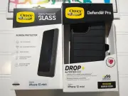 OtterBox Defender Pro Series Phone Case iPhone 12 Mini & Glass Screen Protector