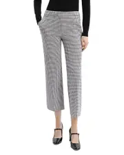Theory Houndstooth Print Pants