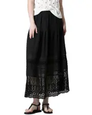 See U Soon Linen-Blend Skirt