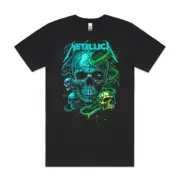 Metallica V8 T-Shirt Band Family Tee Music Heavy Metal
