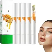 Transparent Colorless Moisturizing Lip Plumping Essences，Lip Essences Oil with No-Sticky, Long-Lasting for Women (5 PCS)