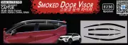 Smoked Visor E230 Black Window Vent Rain Guard Sun for Renault Captur 2020~2024 (for: Renault)