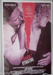 JAMES DEARDEN - Original/Authentic Autograph on Fatal Attraction Poster (Writer)