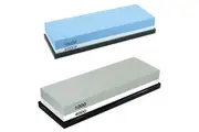 1000/4000+1000/6000 Dual Whetstone Set Knife Sharpening Water Stone Sharpener with Non-Slip Stand Holder