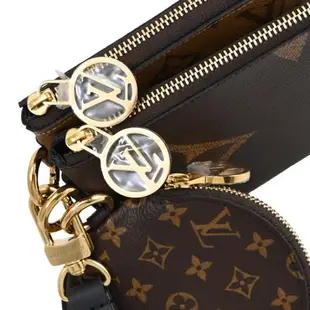 Louis Vuitton LV M68756 TRIO 經典Monogram老花手拿包