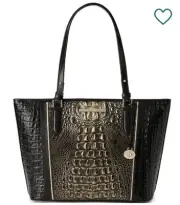 Brahmin Medium Asher Onyx Sarastro