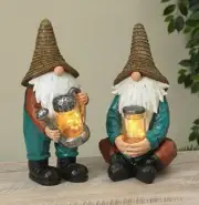 Solar Gnome 12" H GE 2582860 Miniature Fairy Garden