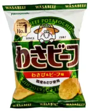 Wasabi Beef Flavored Potato Chips Yamayoshi Wasabeef Long Selling Japanese Snack
