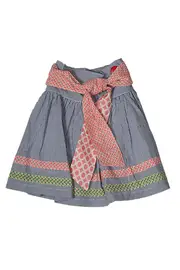 Skirt With Sash And Trim--OOB-GINGER