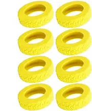 [Generic] Luggage Wheel Covers, Luggage Wheel Protector, Luggage Wheel Cover, 8 x Wheel Covers for Suitcases and Chair Casters, Silent and Wear-Resistant