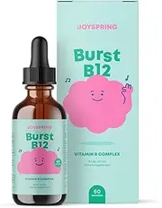 Burst B12 for Kids - Tasty Vitamin B Complex for Energy - Great Tasting Liquid Drops for Picky Eaters