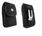 Black Case Pouch Holster with Belt Clip/Loop for SWAMI 4000+ golf GPS