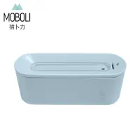 在飛比找momo購物網優惠-【MOBOLI 貓卜力】河流陶瓷飲水機 幽靜藍(寵物飲水機 