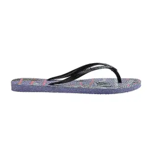 【havaianas 哈瓦仕】拖鞋 童鞋 兒童 夾腳拖 貓咪 巴西 Kids Slim Pets 紫色 4132567-9053K(哈瓦士)