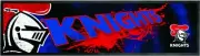 NEWCASTLE KNIGHTS NRL RUBBER BACKED BAR MAT RUNNER