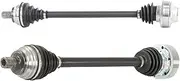 1 Pair Rear CV Axle Shafts Compatible With Audi A3 Q3 2007-2018 1K0501203F 1K0501204F
