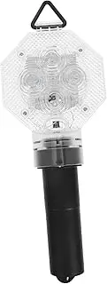 GLEAVI Led Warning Light Traffic Strobe Signal Handheld Stop Sign Portable Emergency