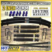 2 Inch Lift Kit Shocks RAW Torsion Bar EFS Leaf Springs for Holden Colorado RC