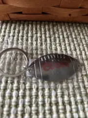 Coors Light Football Shaped Keychain NEW
