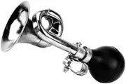 Timoo Bicycle Bell, Metal Squeeze Bugle Bike Horn for Adults