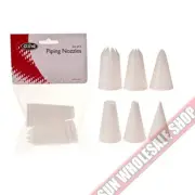 100% Genuine! D.LINE Appetito Assorted Plastic Piping Nozzles Set of 6!
