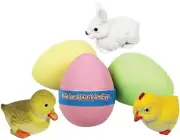 SCS Direct Easter Super Grow Eggs for Kids 3 Pack- Hatch & Grow Easter Gift