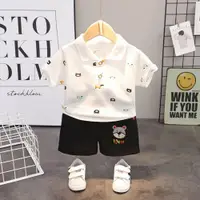 在飛比找ETMall東森購物網優惠-polo短袖新款衣服寶寶夏季童裝