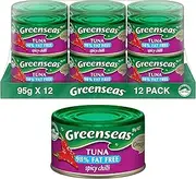 Greenseas Tuna Spicy Chilli Canned Fish Canned Tuna 95g (Pack of 12)