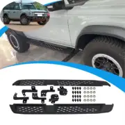 All Black Steel Running Board fits for Ford Bronco 2021-2025 Side Step Nerf Bars