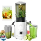 Hobsir Juicer Machines, 5.3-Inch Cold Press Juicers, Masticating Slow Juicer