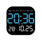 Digital Clock with Date Digital LED Calendar with Remote Control Battery8491