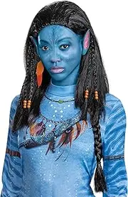 flower205 womens Neytiri Wig, Official Avatar Accessory, Adult Size Costume Wig, As Shown, One Size US