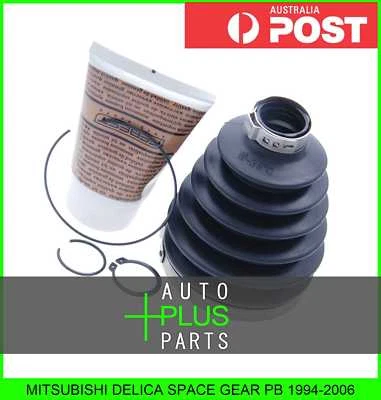 Fits MITSUBISHI DELICA SPACE GEAR PB Boot Outer Cv Joint Kit 86X123X26.5 (for: Mitsubishi)