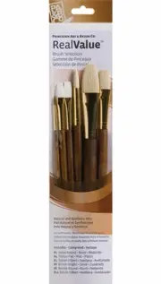 Princeton Brush Set 9148 6-Pc Brstl/Sable/Tak