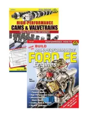 High-Perf Cams & Valvetrains & How To Build Max-Perf Ford Fe Engines 2 Book Set